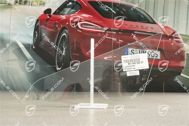 Coupe, Small side window, clear, R