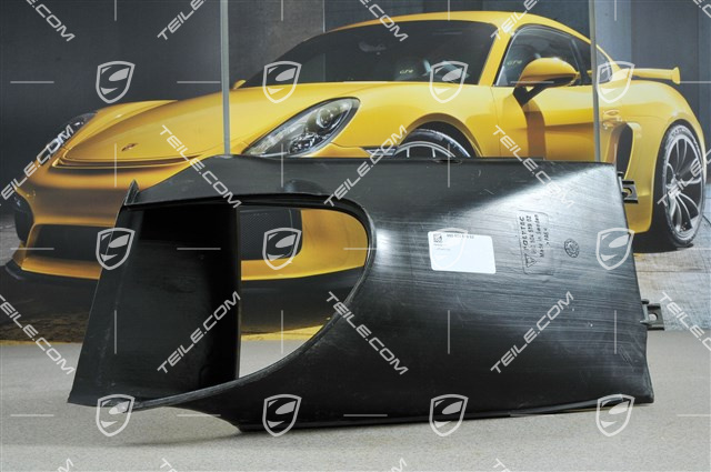 Air duct, lateral, L Air duct, lateral, L