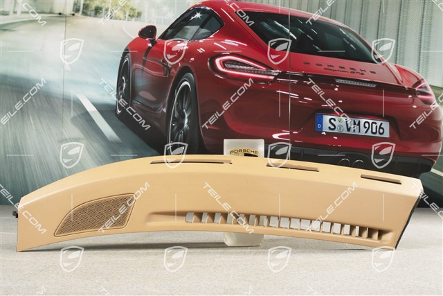 Dashboard defroster trim / cover, Sand beige, L