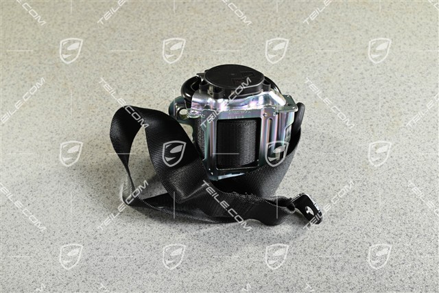 Sicherheitsgurt, hinten, Schwarz, L