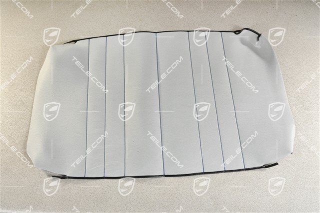 Roof trim inner lining Black