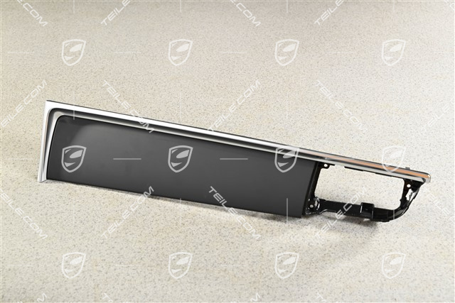 Dashboard trim / moulding, Black, R