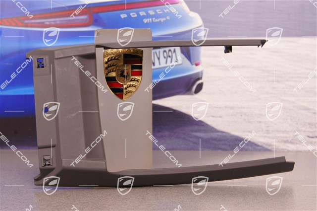 Obudowa / dekor lewarka zmiany biegów / tunel środkowy, manual, Stone grey