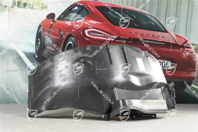 Front wheel-well liner, front part, L