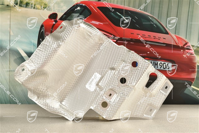 Heat protection / shield, rear, R