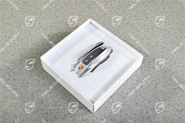 Key cap, lacquered, set, GT silver