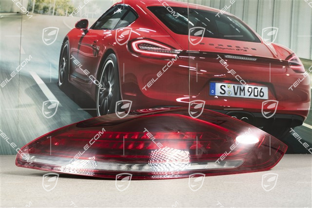 Rear light, darkened, facelift, R