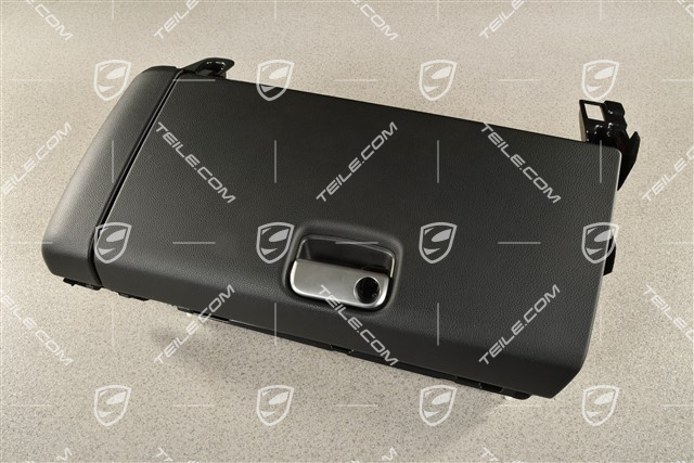 Glove compartment, Complete, Black, LL