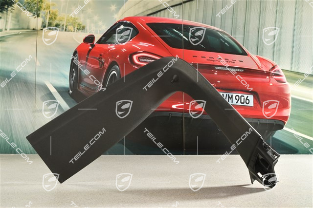 Heckklappe Verkleidung, Schwarz, Sport / Cross Turismo, L