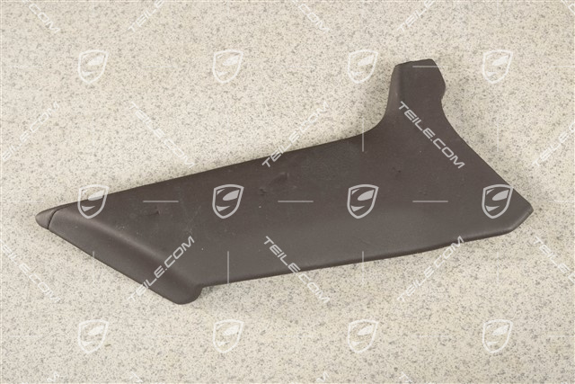 Osłona boczna tunelu środkowego, skóra, Espresso, R