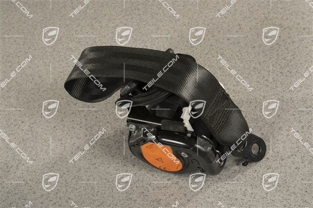 Sicherheitsgurt, Hinten, Schwarz, L