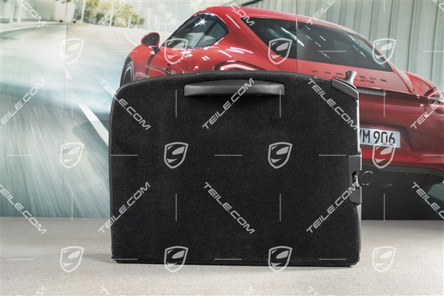 Notsitzrückenlehne / Rücksitz / Rückenlehne, hinten, Kunstleder, schwarz, coupe, R