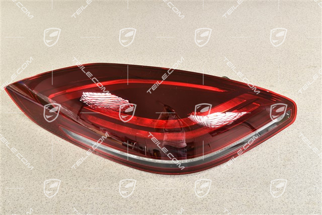 Rear light, darkened / smoked, facelift, RHD, L