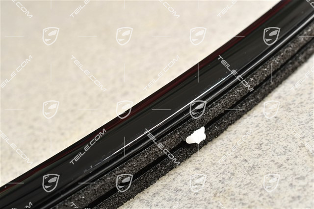 Zierleiste, seitlich, Schwarz Hochglanz, R