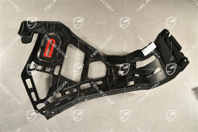 Holding / support rail / guide, rear bumper, R