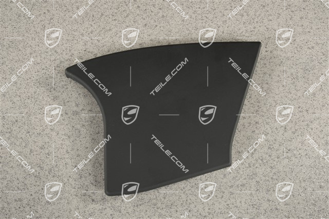 Osłona boczna tunelu środkowego, czarna, Cabrio, R