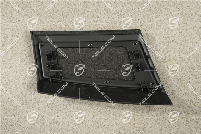 Loudspeaker cover, dashboard trim, BURMESTER, black, L