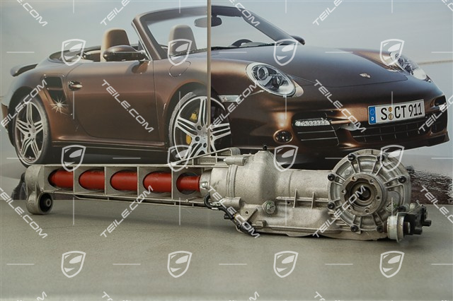 Front-axle final drive, C4 / C4S / Turbo, Facelift 2009-2012 Front-axle final drive, C4 / C4S / Turbo, Facelift 2009-2012