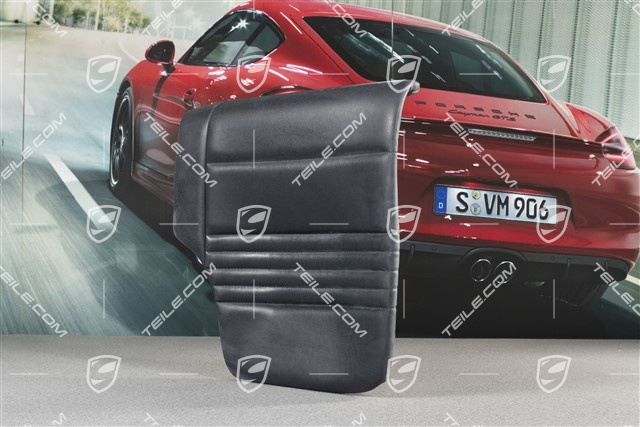 Siedzenia tylne, siedzisko, Coupe/Targa, Skóropodobne, Metropole blue, L