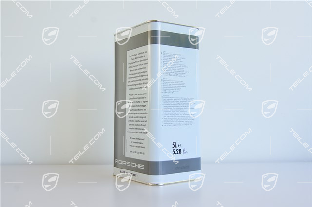 Porsche Classic olej silnikowy 10W-60, 5 litrów