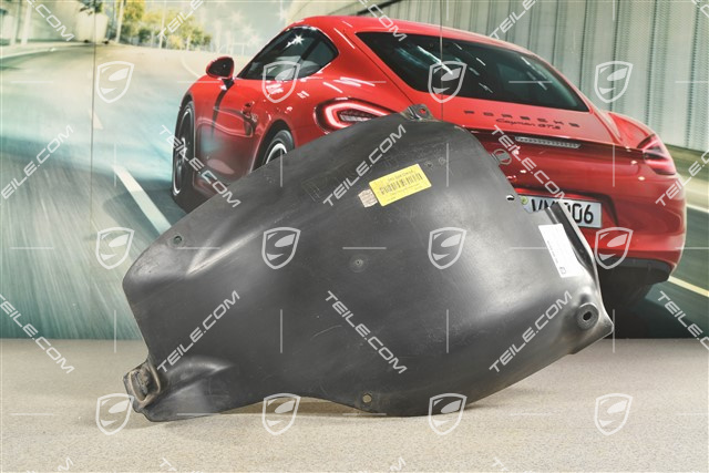 C4 / Targa, Wheel-housing liner, rear, rear part, L