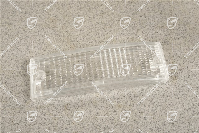 Turn signal lens, white, L=R