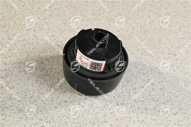 Compass with clock, Black