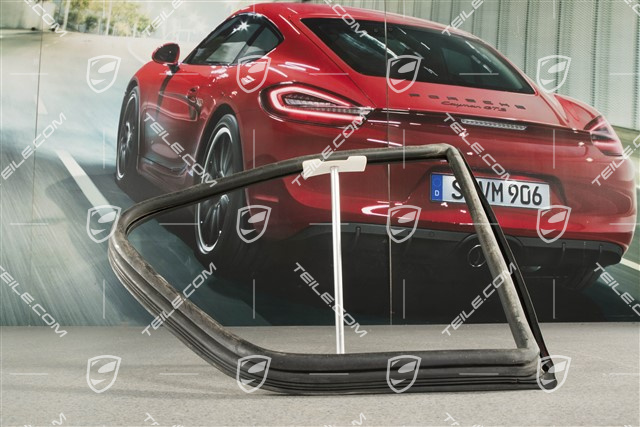 Sealing frame for rear quarter glass, L