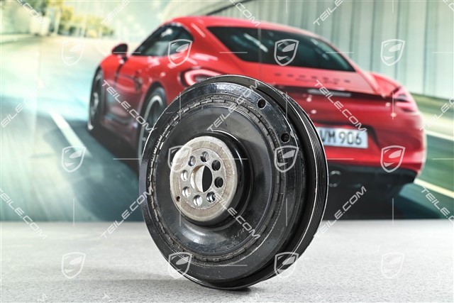 3,0 TDI, Crankshaft pulley, vibration damper