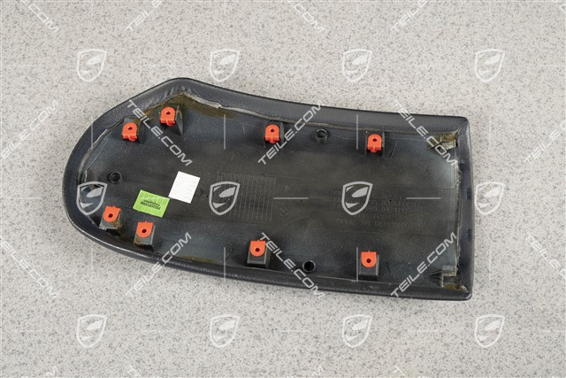 Console cover, leatherette, Metropole blue