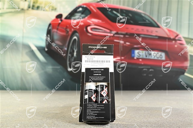 Lackstift, Grundlack + Klarlack, Eisgrau