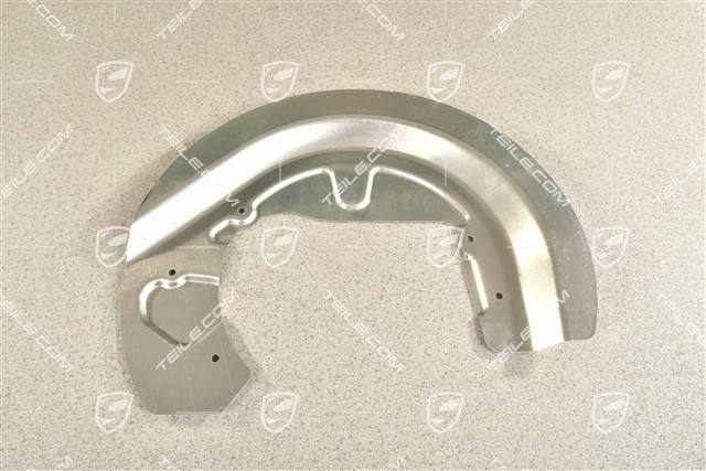 Front axle disc protective plate, L