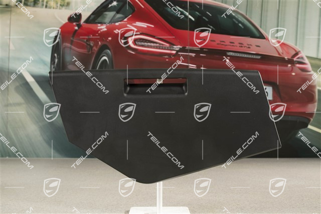 Klapka przestrzeni bagażowej, czarny mat