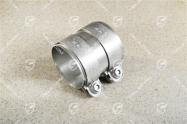 Exhaust system clamping sleeve / clamp / fitting 75x88