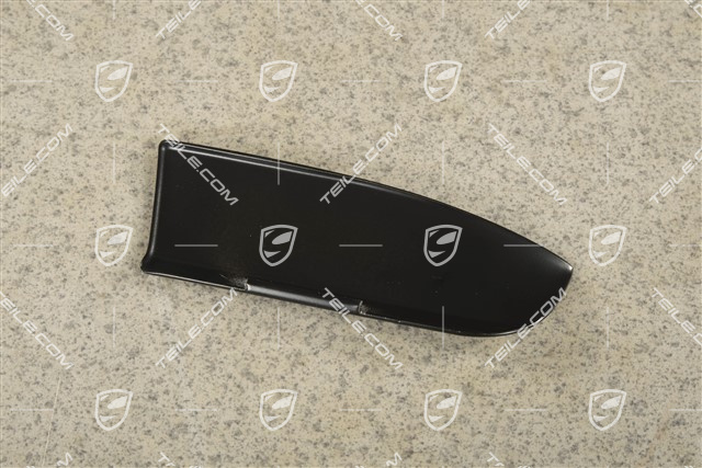 Zierleiste, Satin schwarz, L