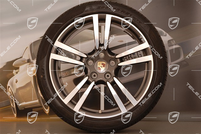 21" Koła letnie Turbo II, felgi 10J x 21 ET 50 + opony letnie 295/35 R 21 107Y XL, bez czujników ciśnienia