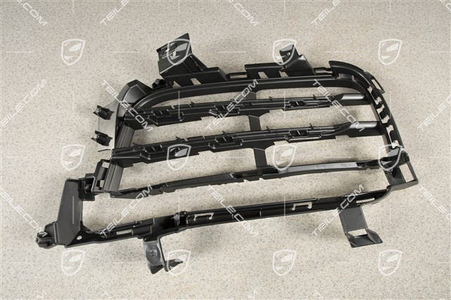 Boczna kratka wentylacyjna zderzaka przedniego, czarny mat, R