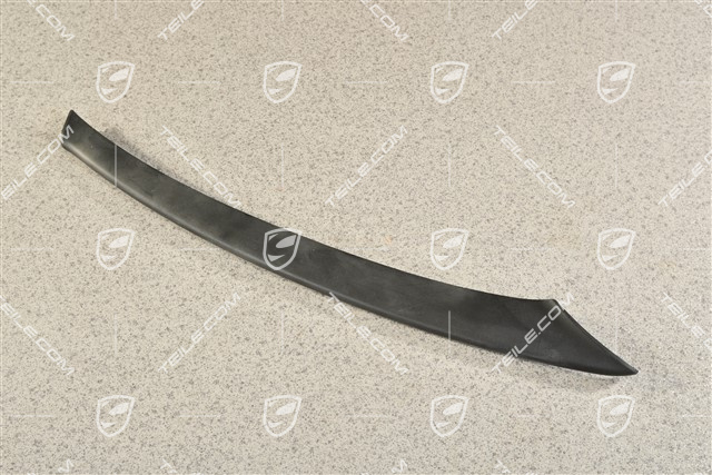 Front bumper disc / trim, upper, Satin Black, R