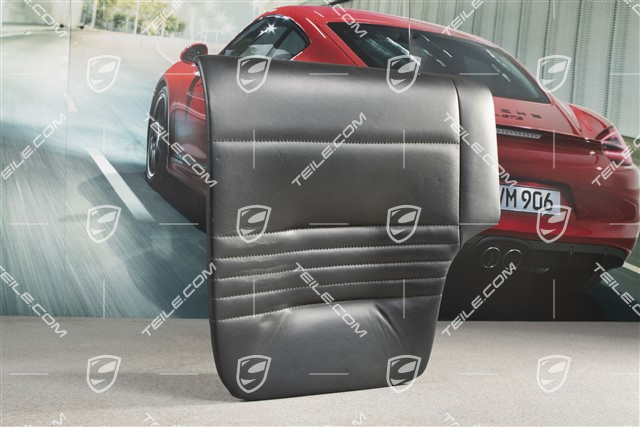 Notsitzkissen, Coupe/Targa, Leder, schwarz, R