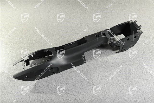 Centre console, black-grey