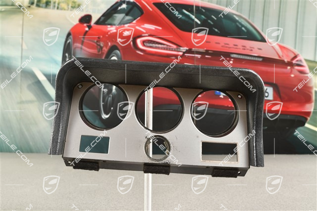 Obudowa dodatkowych zegarów konsoli środkowej, czarna