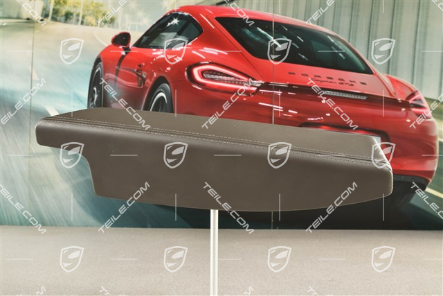 Armlehne, Türverkleidung vorne, Leder, Achatgrau, L