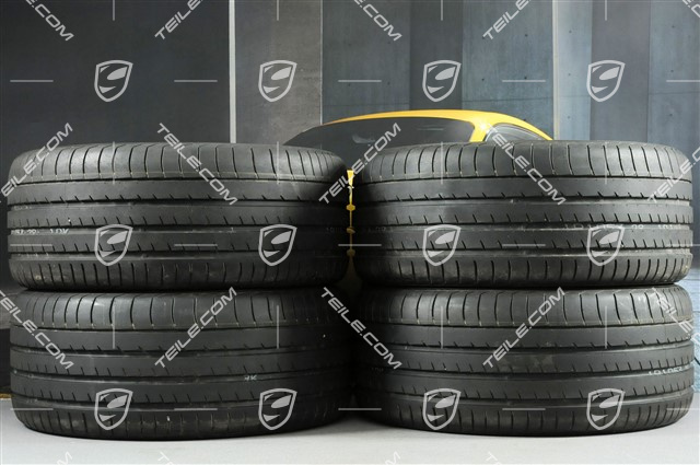 21" Komplet kół letnich Turbo III, felgi 10J x 21 ET50 + opony letnie Yokohama 295/35 R21, bez czujn