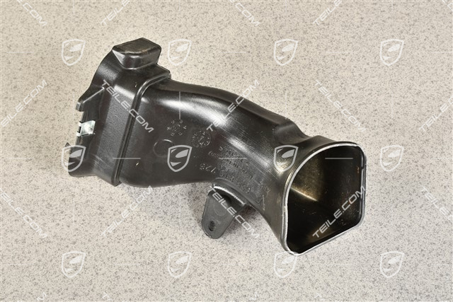 Luftführung / Luftkanal Ausstroemer, düse, R