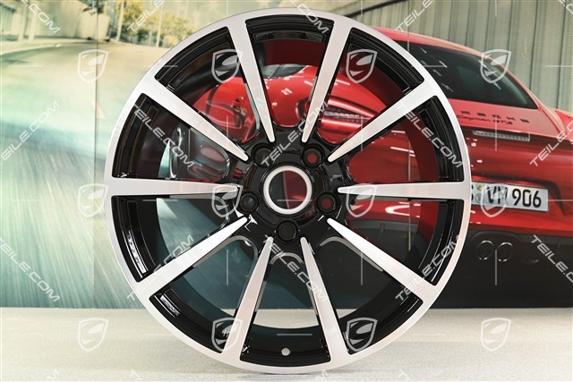 20" wheel Carrera Classic II, 11J x 20 ET52, black high gloss