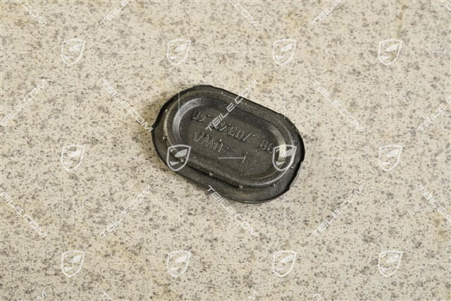 Gumowa zaślepka otworu montażowego w drzwiach