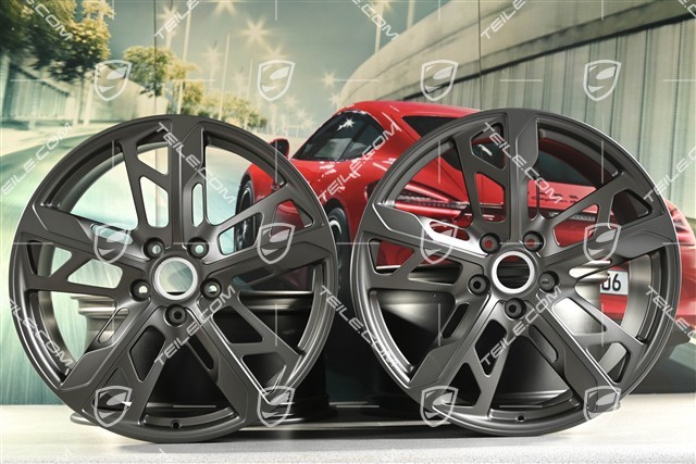 21" Komplet felg Cross Turismo Design, 9,5J x 21 ET60 + 11,5J x 21 ET66, Turbonit