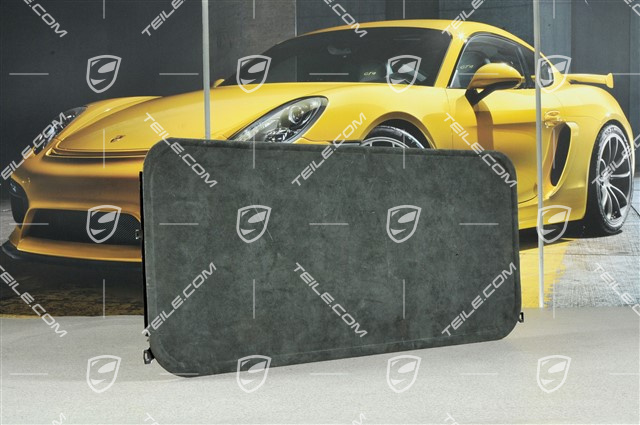 Tapicerka pokrywy szyberdachu, czarna, Alcantara Tapicerka pokrywy szyberdachu, czarna, Alcantara