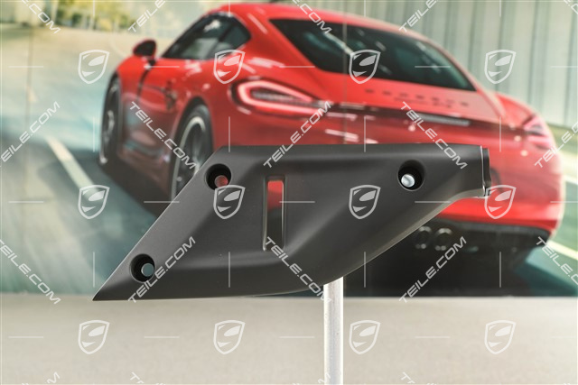 GT3 RS, Blenda tapicerki osłony klamki, Czarna, L