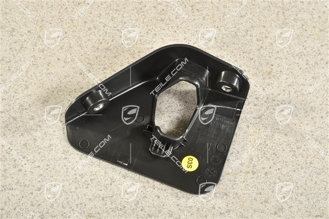 Rear / back seats, lock cover, Black, R